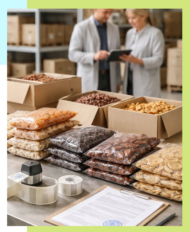 Сертификация сухофруктов в Артёме от 12440 р. | Алешин-Арт под ключ