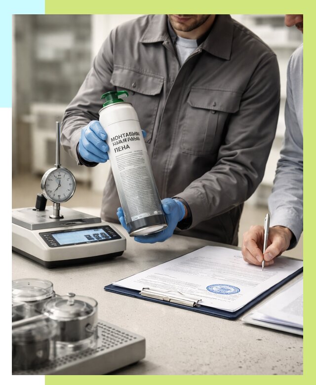 Сертификация монтажной пены в Артёме от 15551 р. | Алешин-Арт