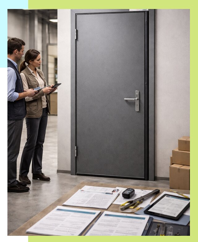 Сертификация противопожарных дверей в Артёме от 9330 р. | Алешин-Арт