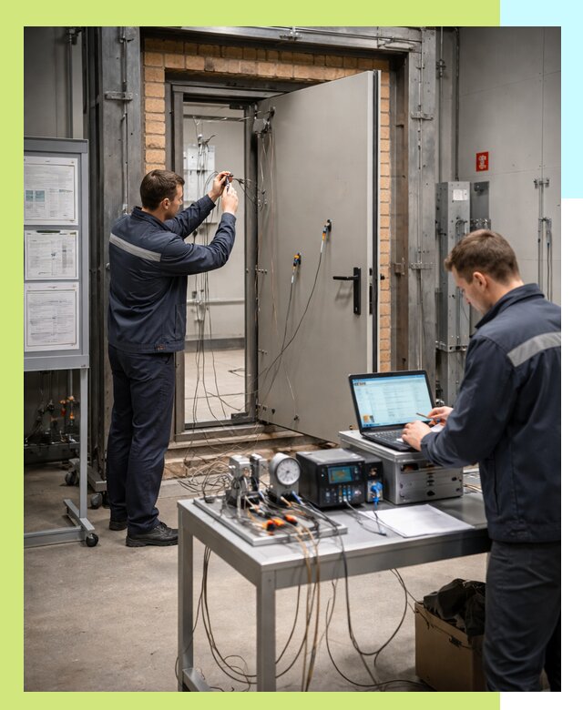 Сертификация противопожарных дверей в Артёме по ГОСТ и ТР