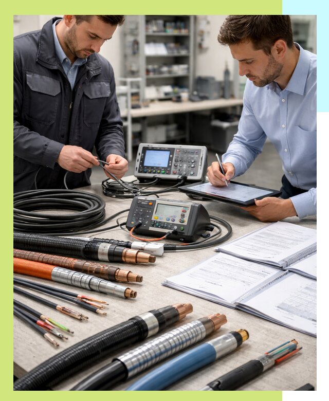 Сертификация кабеля и электропроводки в Артёме под ключ