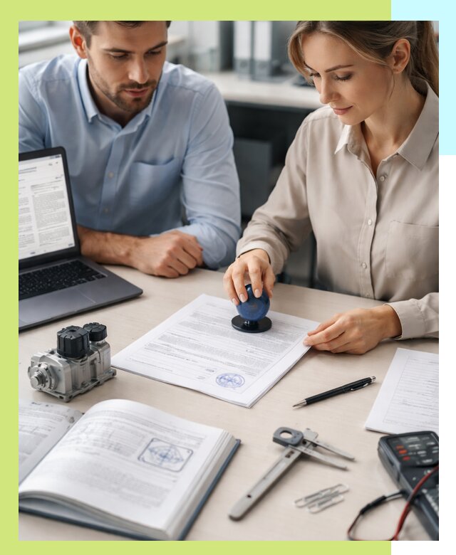 Выдача паспорта изделия и техническая экспертиза продукции в Артёме