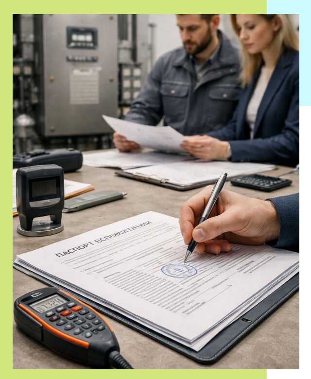 Оформление паспорта эксплуатации оборудования в Артёме