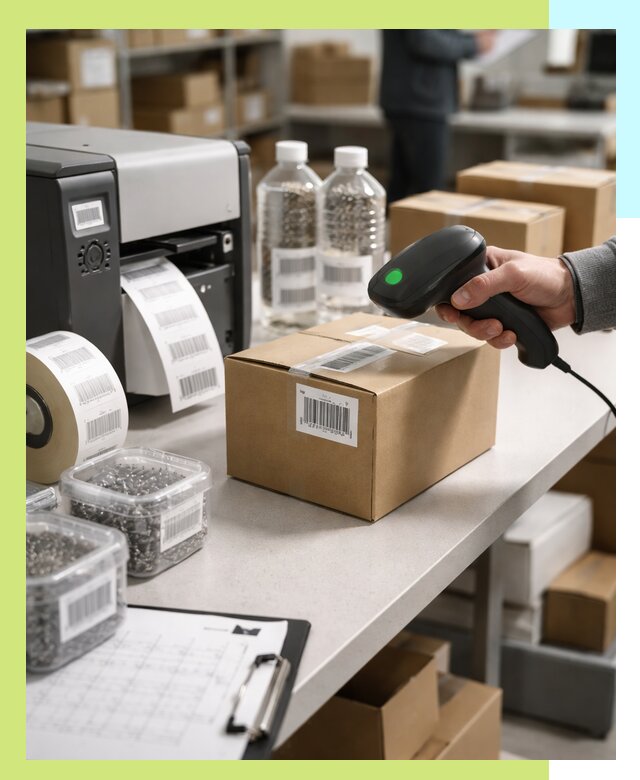 Штрихкодирование продукции и маркировка для продажи в Артёме