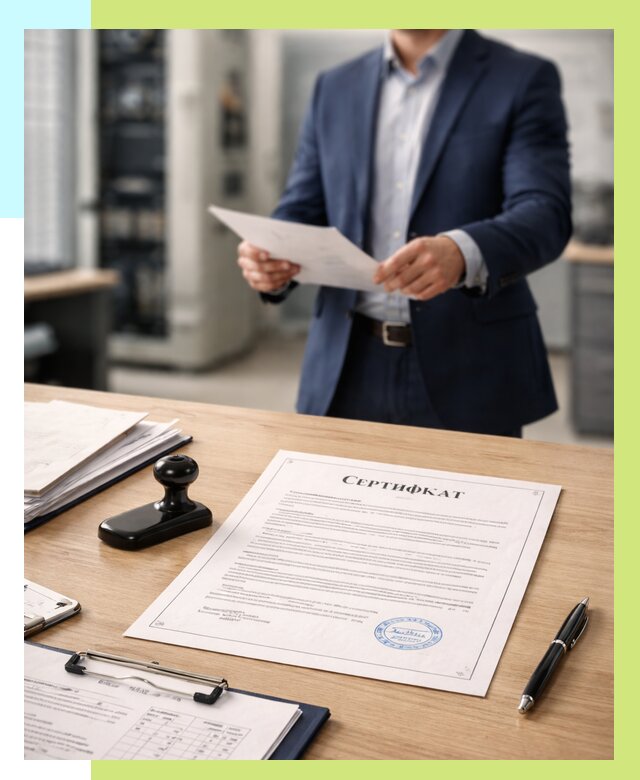 Сертификат на оборудование в Артёме от 15551 р. | Алешин-Арт