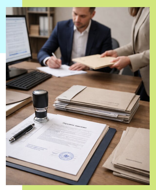 Отказное письмо для таможни в Артёме от 3110 р, Алешин-Арт