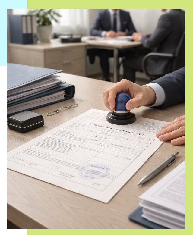 Сертификат происхождения СТ 1 в Артёме от 4665 р. | Алешин-Арт