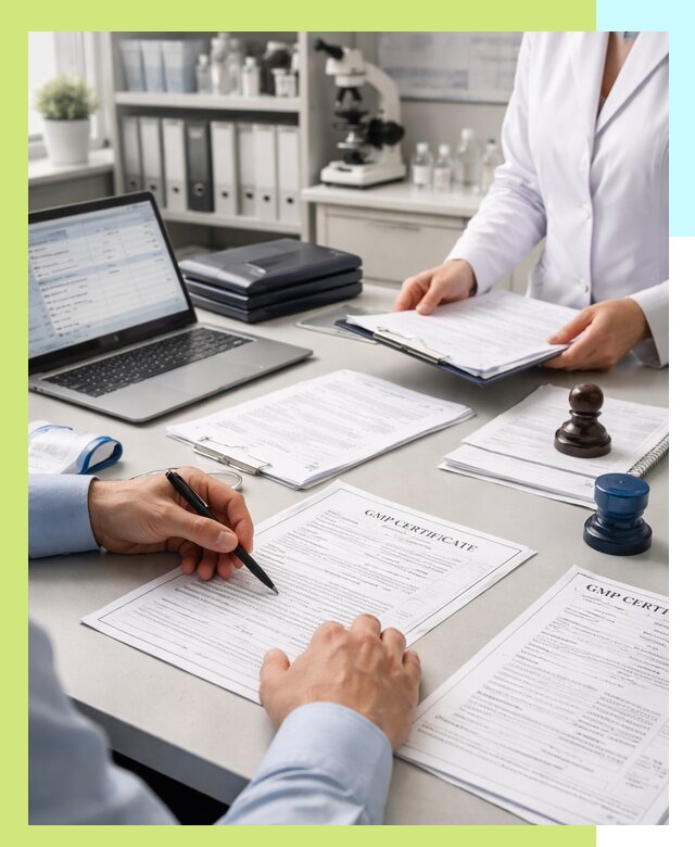 Оформление сертификата GMP в Артёме для фармпроизводства