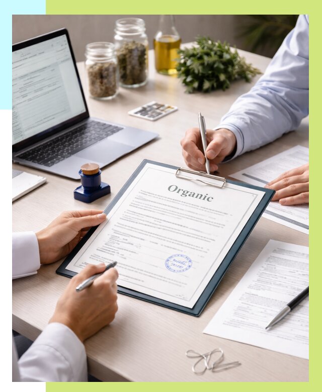 Оформление сертификат органик в Артёме от 31101 р. | Алешин-Арт