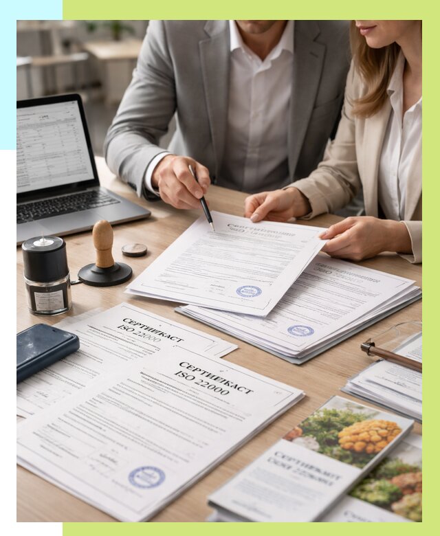 Сертификат ISO 22000 в Артёме от 41468 р. под ключ | Алешин-Арт