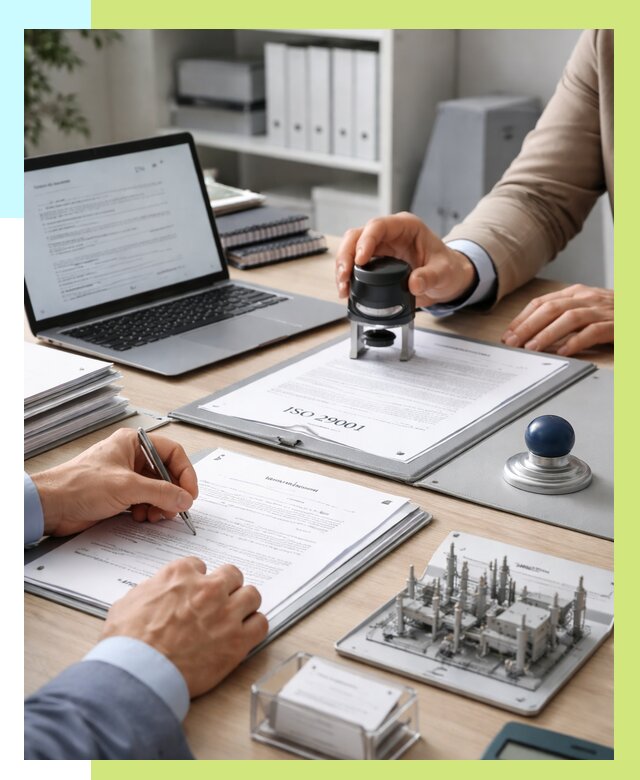 Сертификат ISO 29001 в Артёме под ключ от 77753 р. | Алешин-Арт