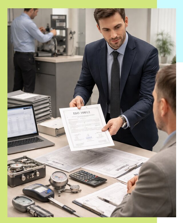 Выдача сертификата ISO 10012 по требованиям метрологии в Артёме