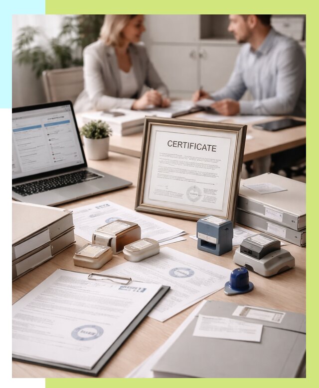 Сертификация компании в Артёме от 46652 р. | Алешин-Арт — заказ